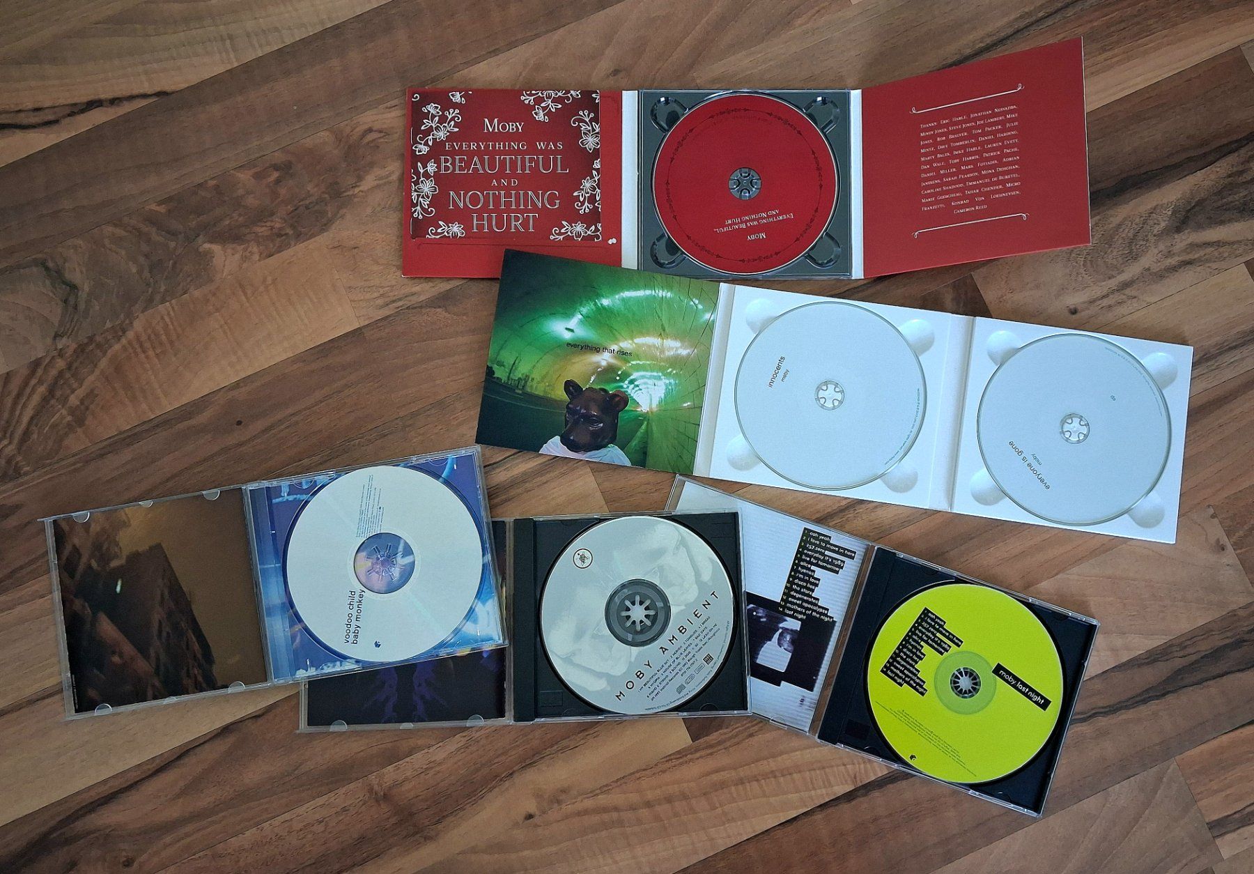 CDs: Moby - 5 CD's - Digipak - Electro – D'occasion à Wilderswil par Silverybrown 1