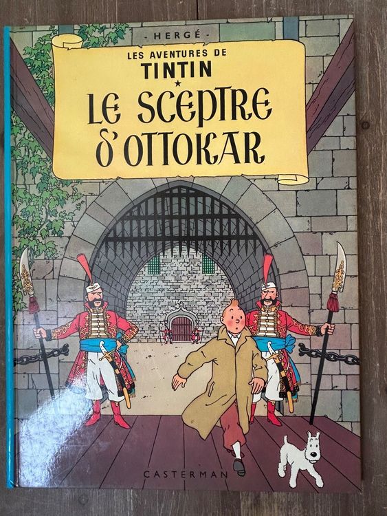 Figurine Tintin CGI Lombard - Tenue Sceptre D'Ottokar - Neuve Sous Blister