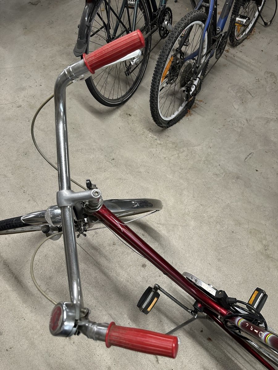 Biciclette: Rot-metallic Damenvelo – Usato da Emmen venduto da moodle13 5