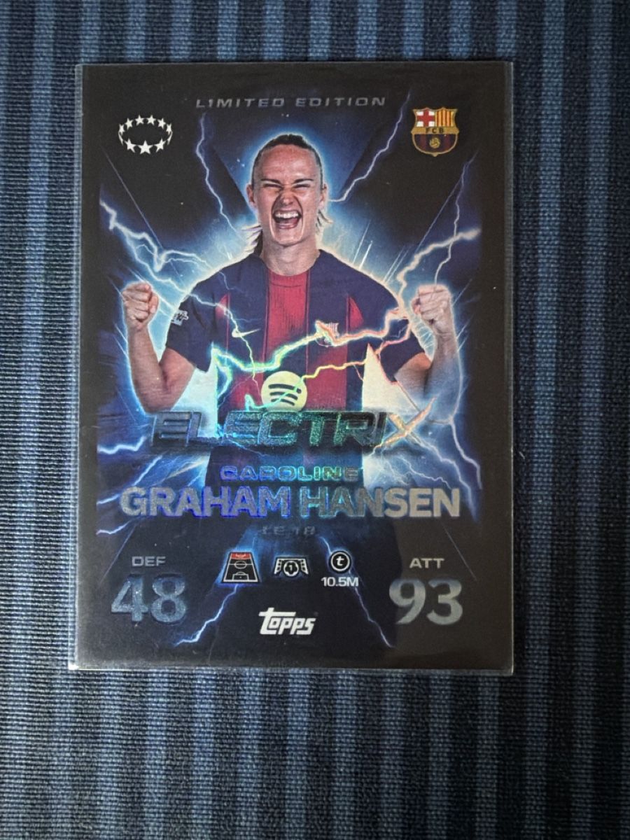 Topps Carte collezionabili: Topps Match Attax Caroline Graham Hansen – Usato da Muttenz venduto da flwe
