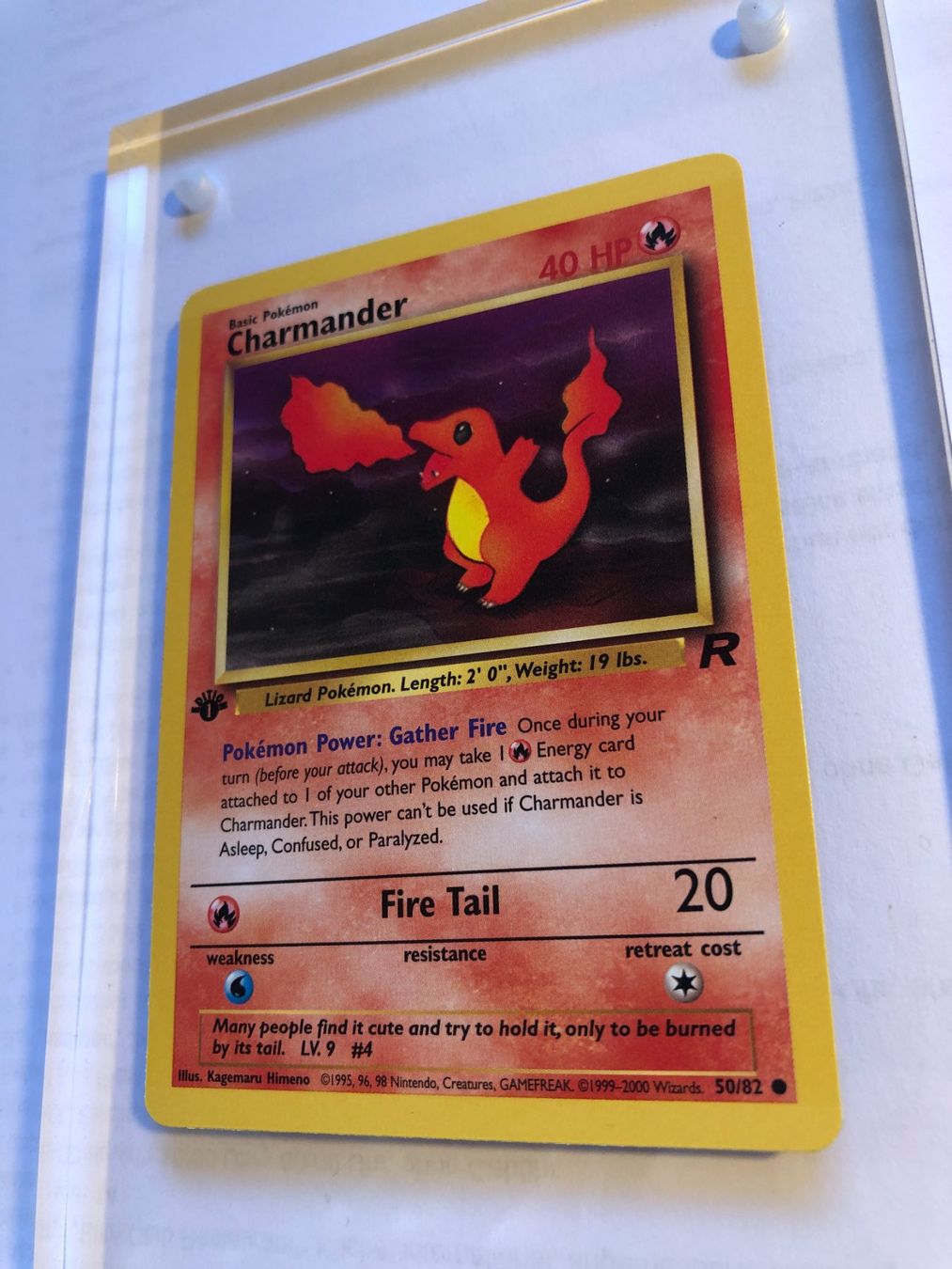 Sammelbilder & Trading cards: Charmander 1st Team Rocket - MINT - ab 1.- – Gebraucht aus Giubiasco von dan_pr8b 2
