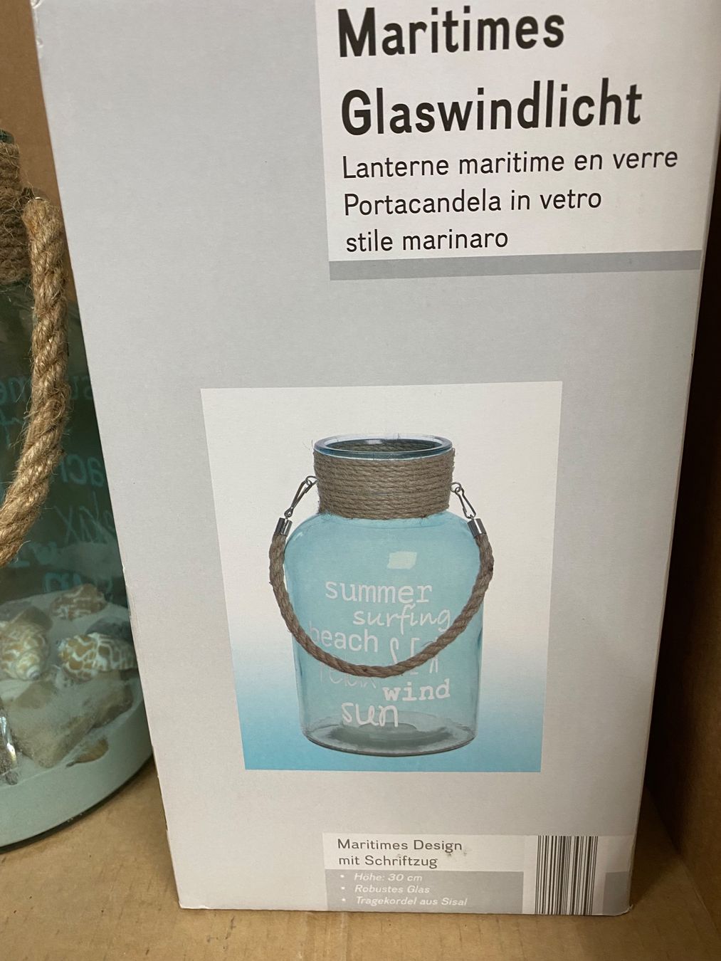 Toutes les décorations: Maritimes Glaswindlicht – D'occasion à Eschlikon TG par ArtRec 6