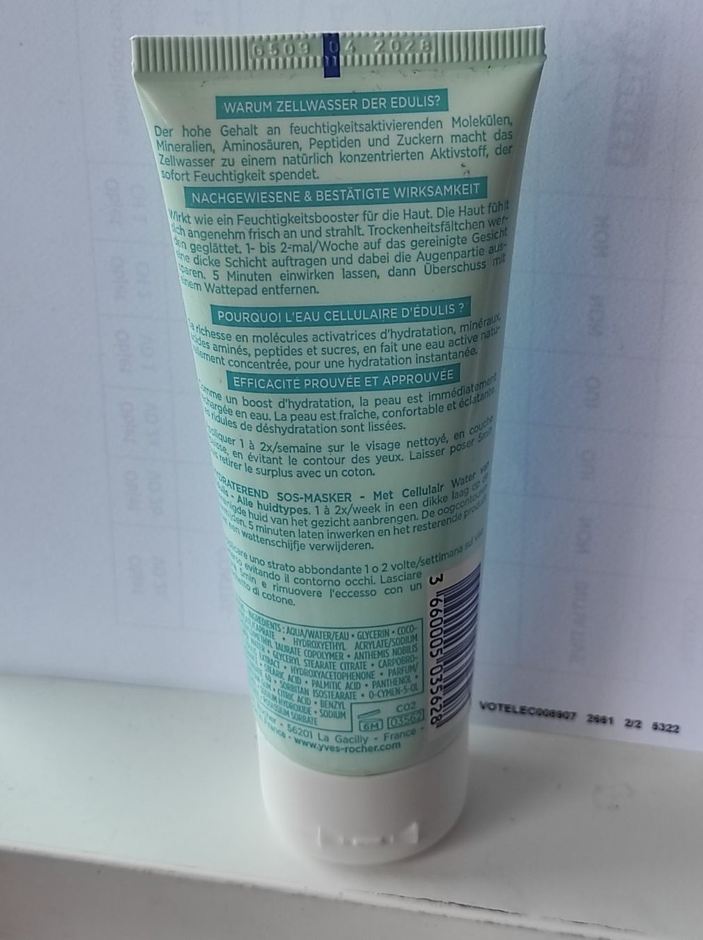 Yves Rocher Cura del viso: Masque visage Yves Rocher – Nuovo (secondo la descrizione) da Renens VD venduto da cla_7zv5 1