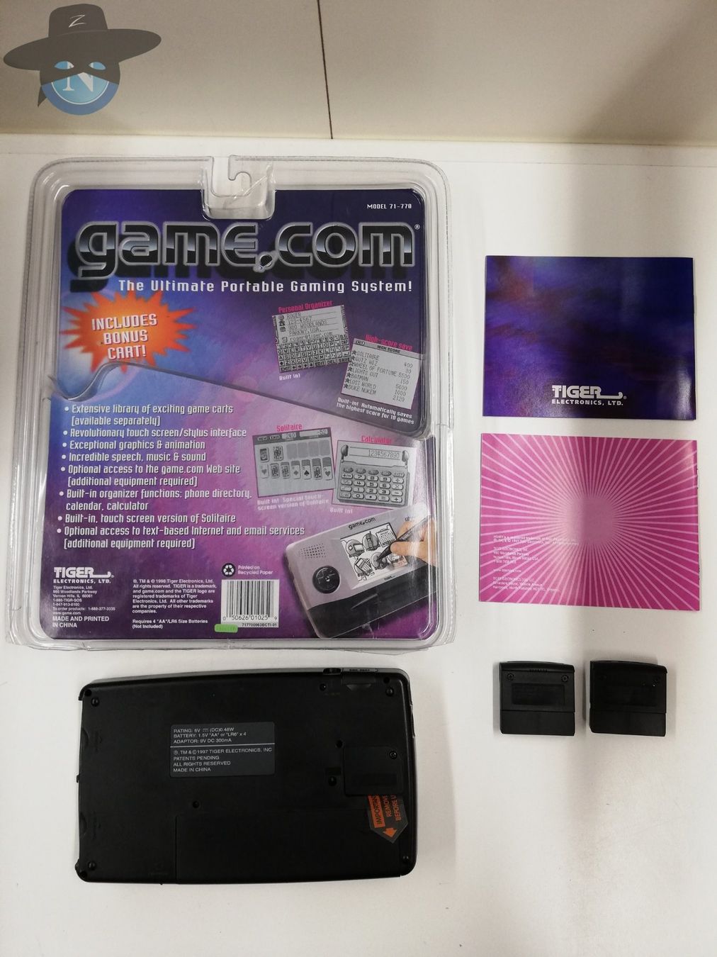 Console: Tiger Game.com Handheld inkl. 3 Games – Usato da St. Gallen venduto da zorro_dc 1