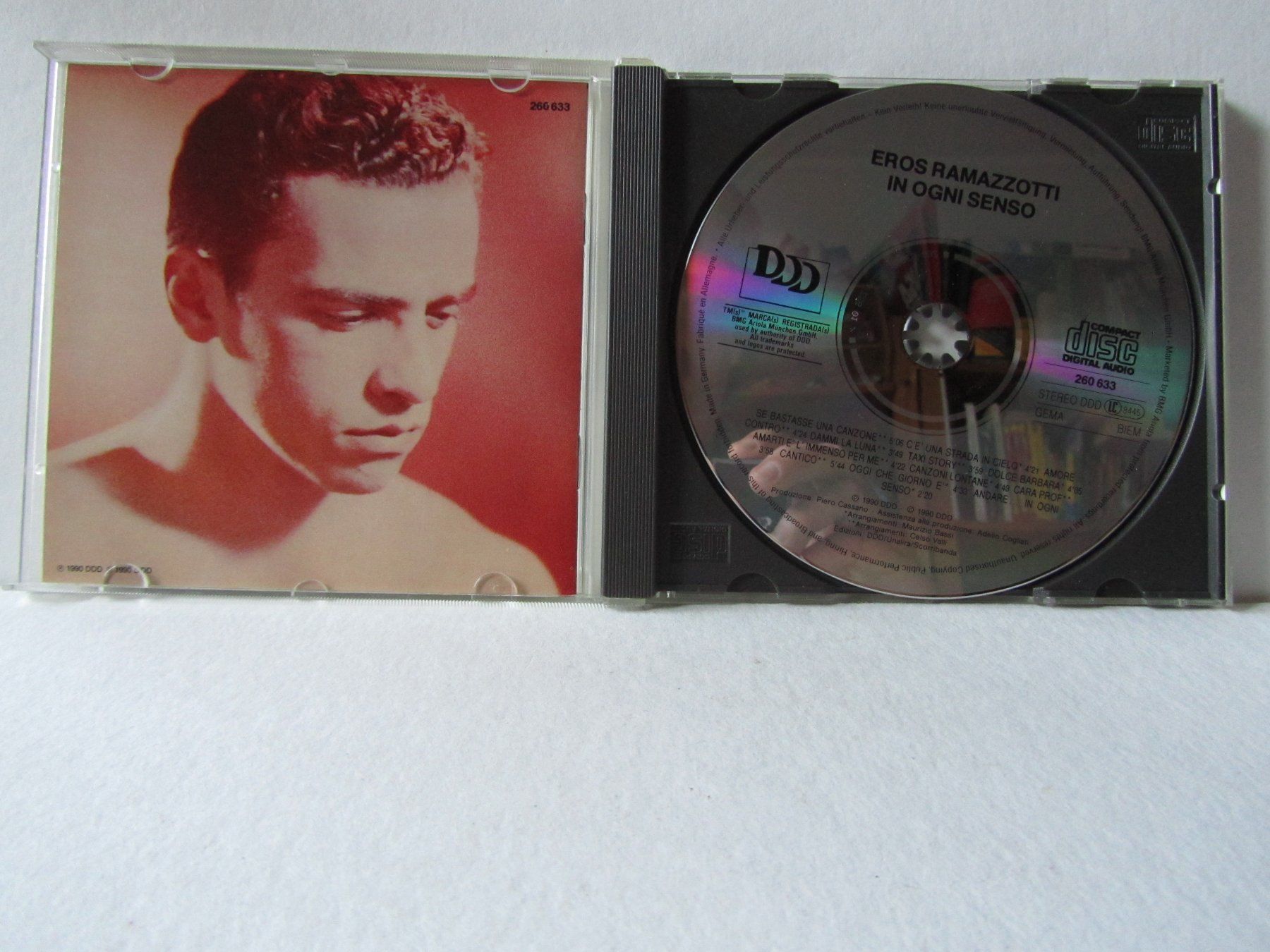 CDs: Eros Ramazzotti, CD, in ogni senso – Gebraucht aus Weiningen ZH von dietsch57 2