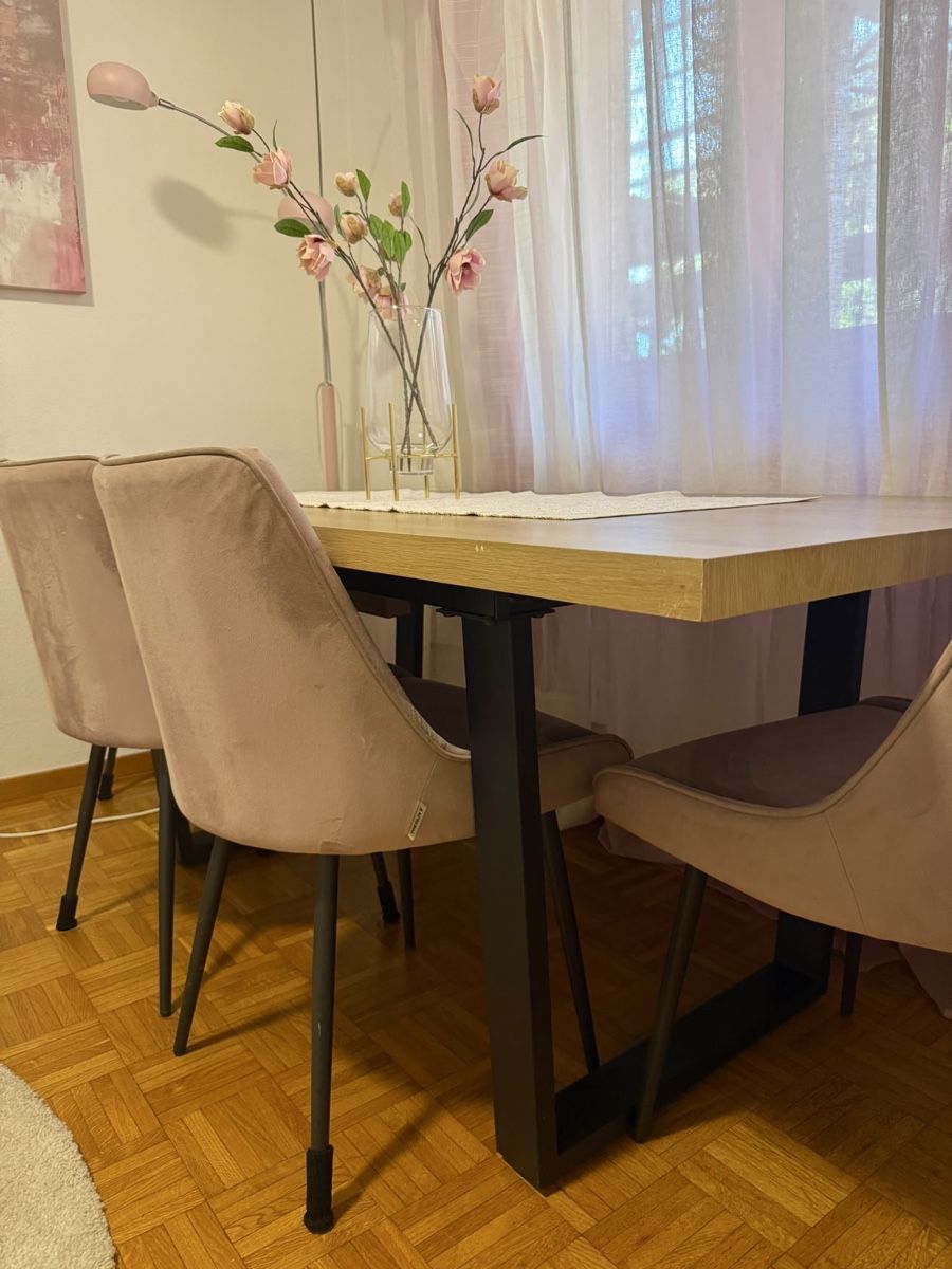 Tische: Extendable Dining Table Oak Look 200cm x 100cm – Gebraucht aus Lausanne von musk-77 6