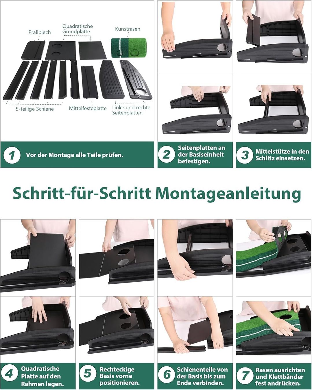 Giochi: Golf Putting Matte mit automatischer Ballrückgabe – Nuovo e nell'imballaggio originale da Zürich venduto da jasminleut 3