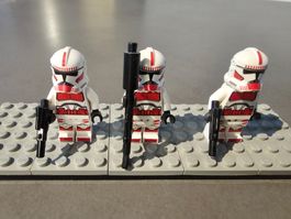 Lego Star Wars 3x Clone Shock Trooper Coruscant Guard sw1305