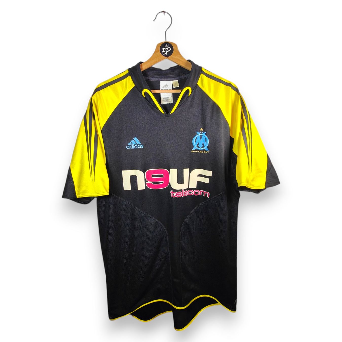 Adidas Leibchen & Hosen: Original 2004-05 Marseille Third Trikot Nasri – Gebraucht aus Martigny von eternalpitch 1