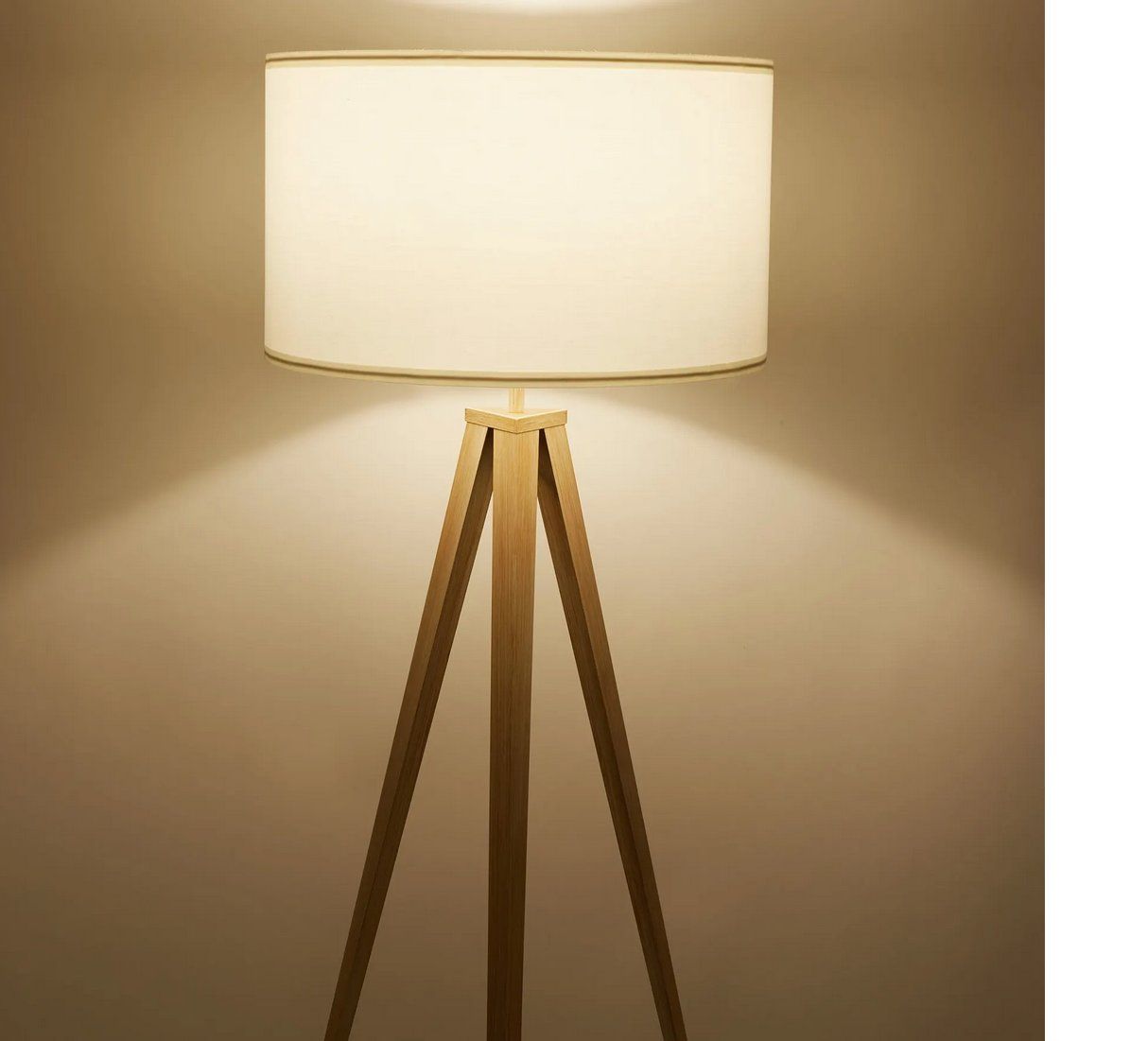 Lampes: Stehleuchte Lunaris eiche Dreibeingestell – Neuf (Voir description) à Steinhausen par Retourenprofis