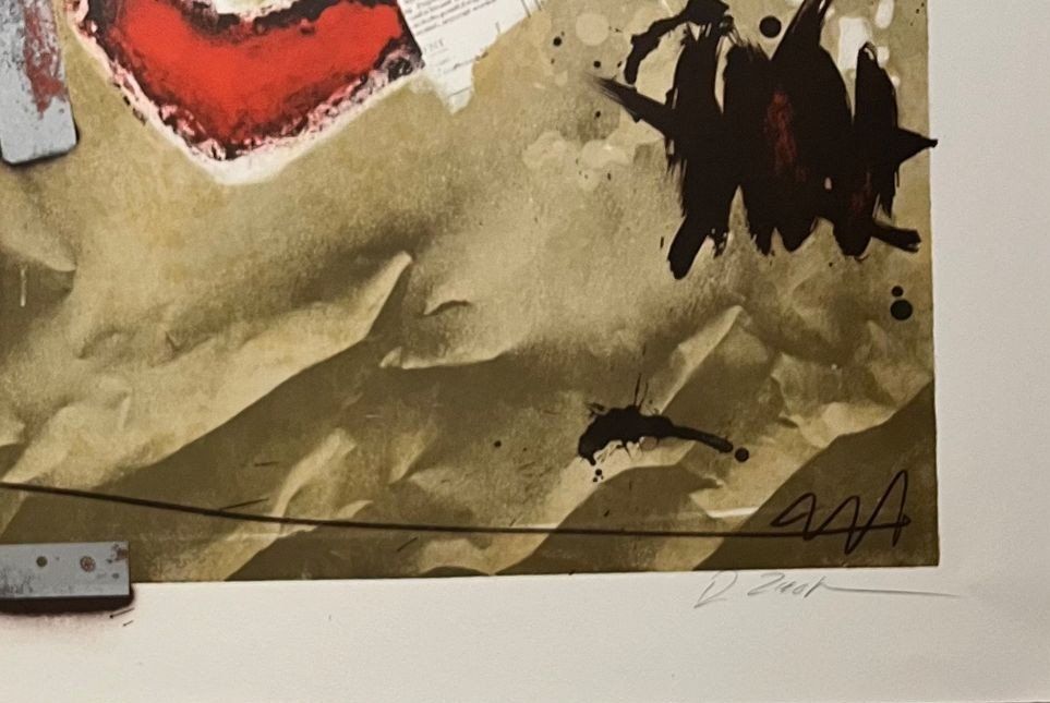 Rolf Ziegler (1955-2010) Lithographie, handsigniert nummerie 2