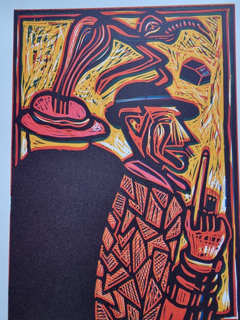 Xilografie: PETER STIEFEL HOLZSCHNITT SIGNIERT NUMMERIERT – Usato da Gersau venduto da grafik-kunst 3