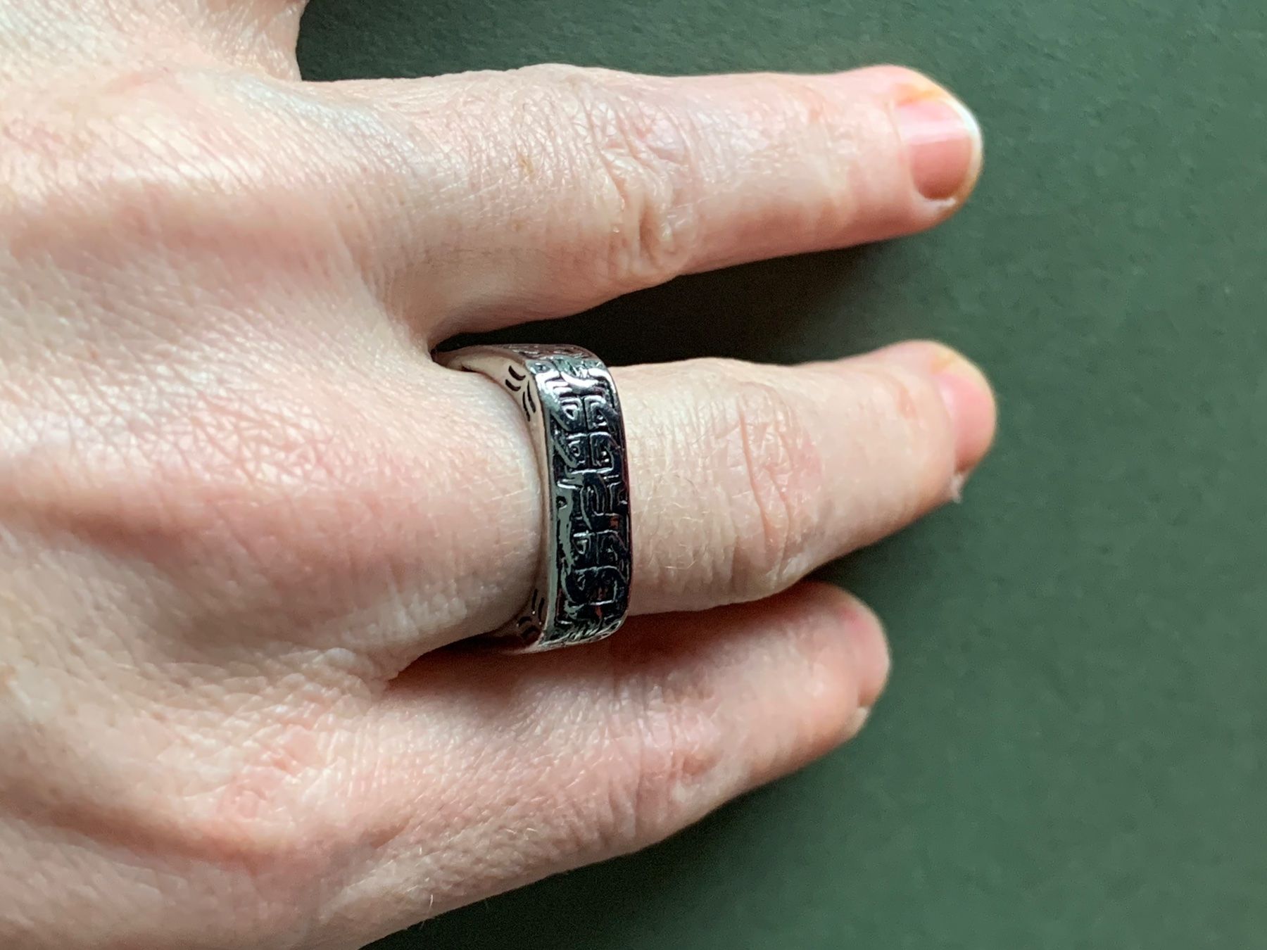 Anelli: Ring KELTIC abstrakt (58 oder 61) – Usato da Laufen venduto da Bellebellezza 8