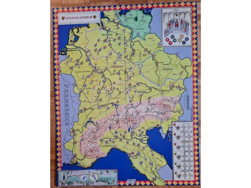 Spiele: Brettspiel "Welfen und Stauffer" – Gebraucht aus Zürich von Desmond01 3