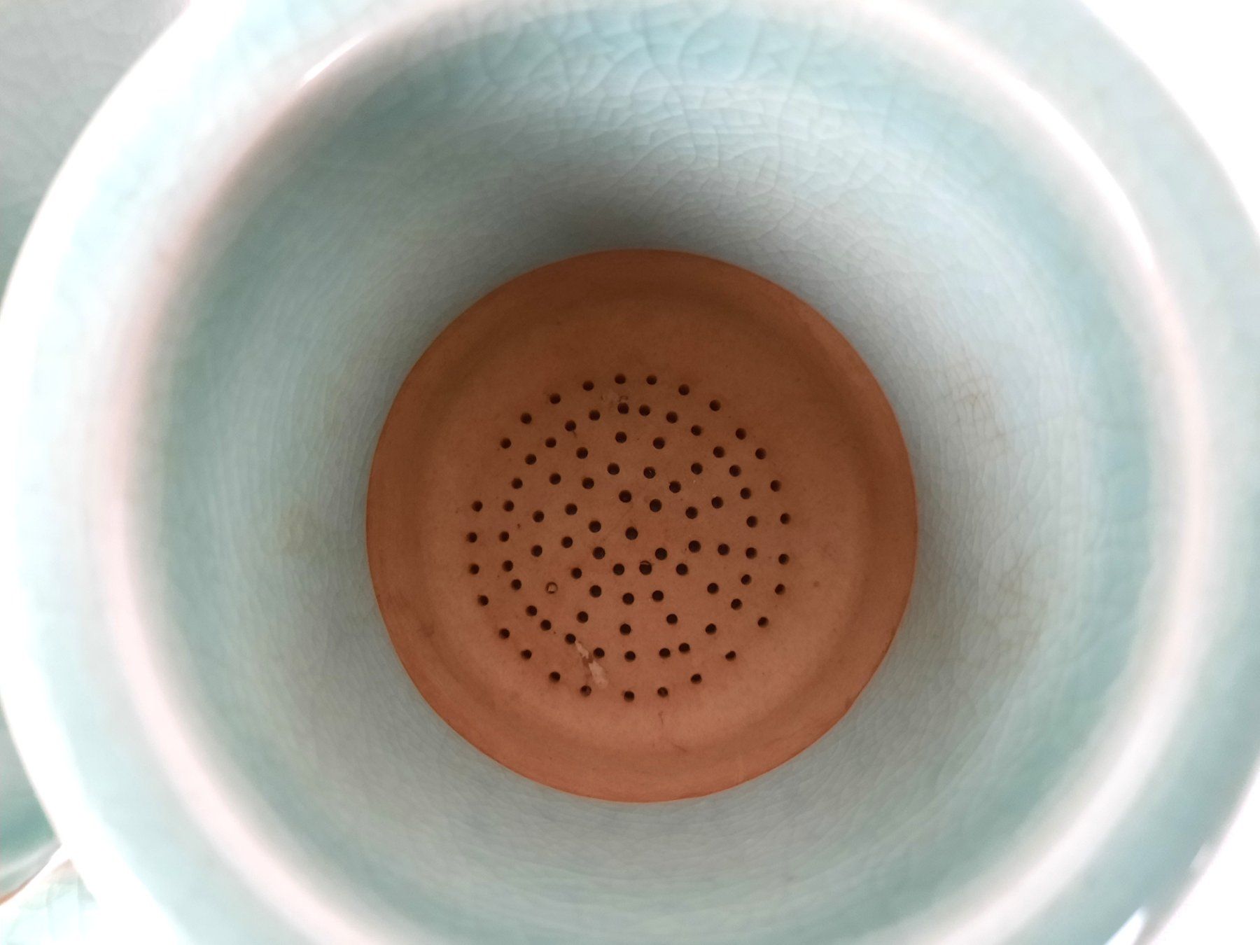 Tazze: Kranich Teetasse mit Innensieb und Deckel – Usato da Beinwil am See venduto da Restwert_Beinwil 4