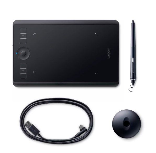 Wacom Tablet PC: Wacom Intuos Pro Grafiktablett – Neu (gemäss Beschreibung) aus Zürich von indianer13