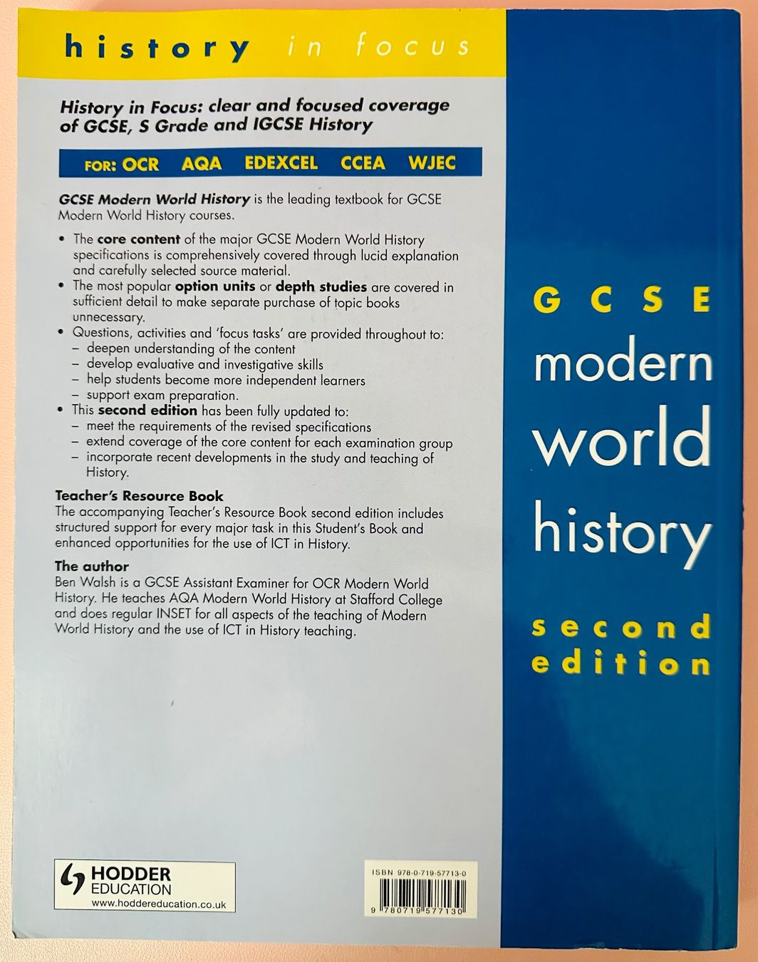 Libri: Buch GCSE Modern World History, second edition – Usato da Wallbach venduto da paxnic 1