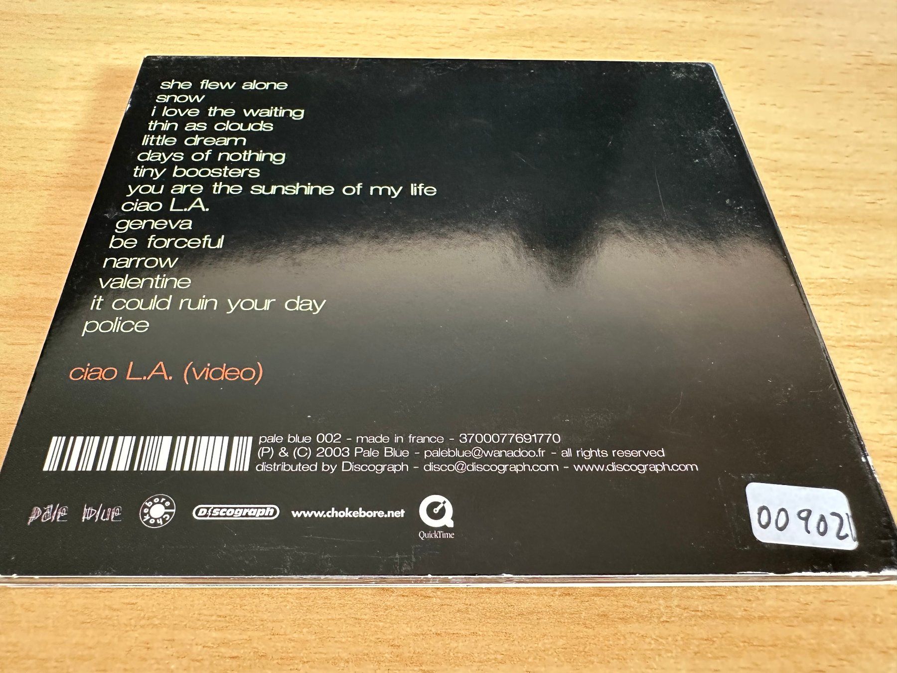 CD: Chokebore – A Part From Life – Usato da Rikon im Tösstal venduto da Alpenmutz 1