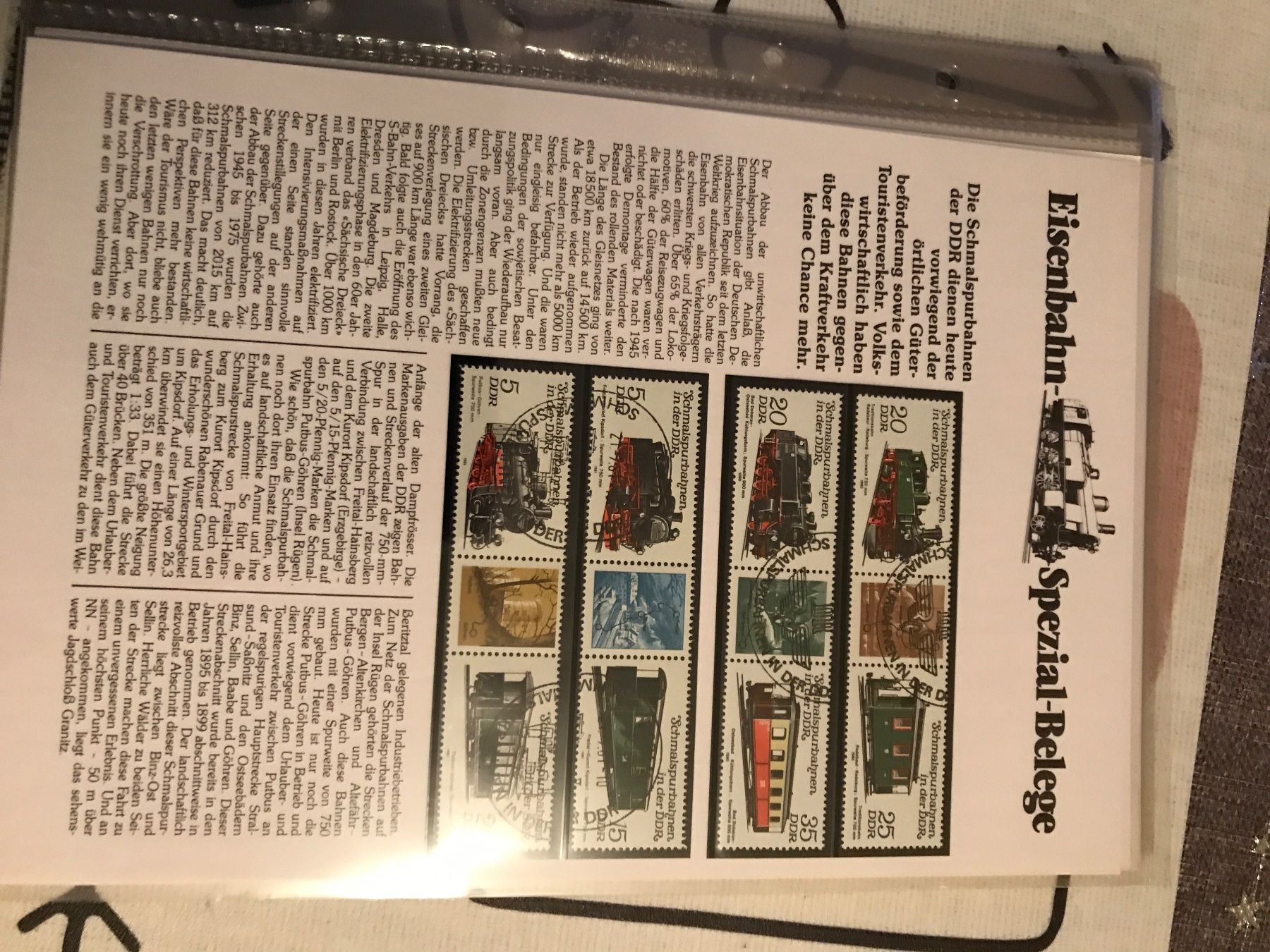 Tutti i francobolli: 13 Belege - Eisenbahn Spezial - diverse Länder – Usato da St. Gallen venduto da Setin 7