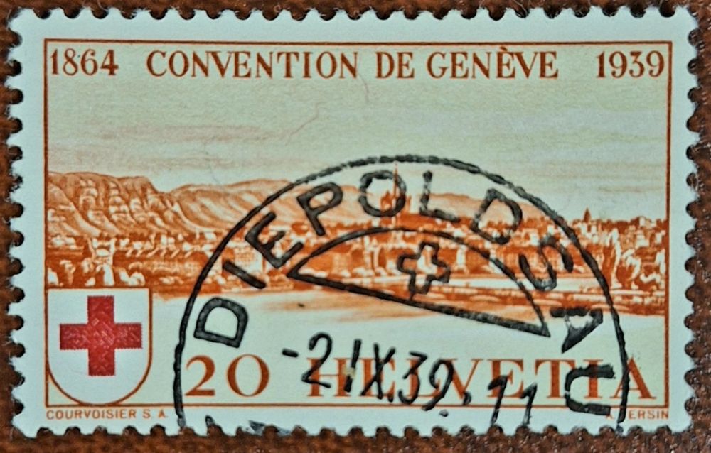 Timbre Suisse 2126 Genève Convention 2009 - Édition Complète Oblitérée - Collection Philatélique