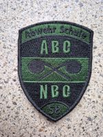 *** Badge Abwehr Schule ABC NBC 58 mit klett ***