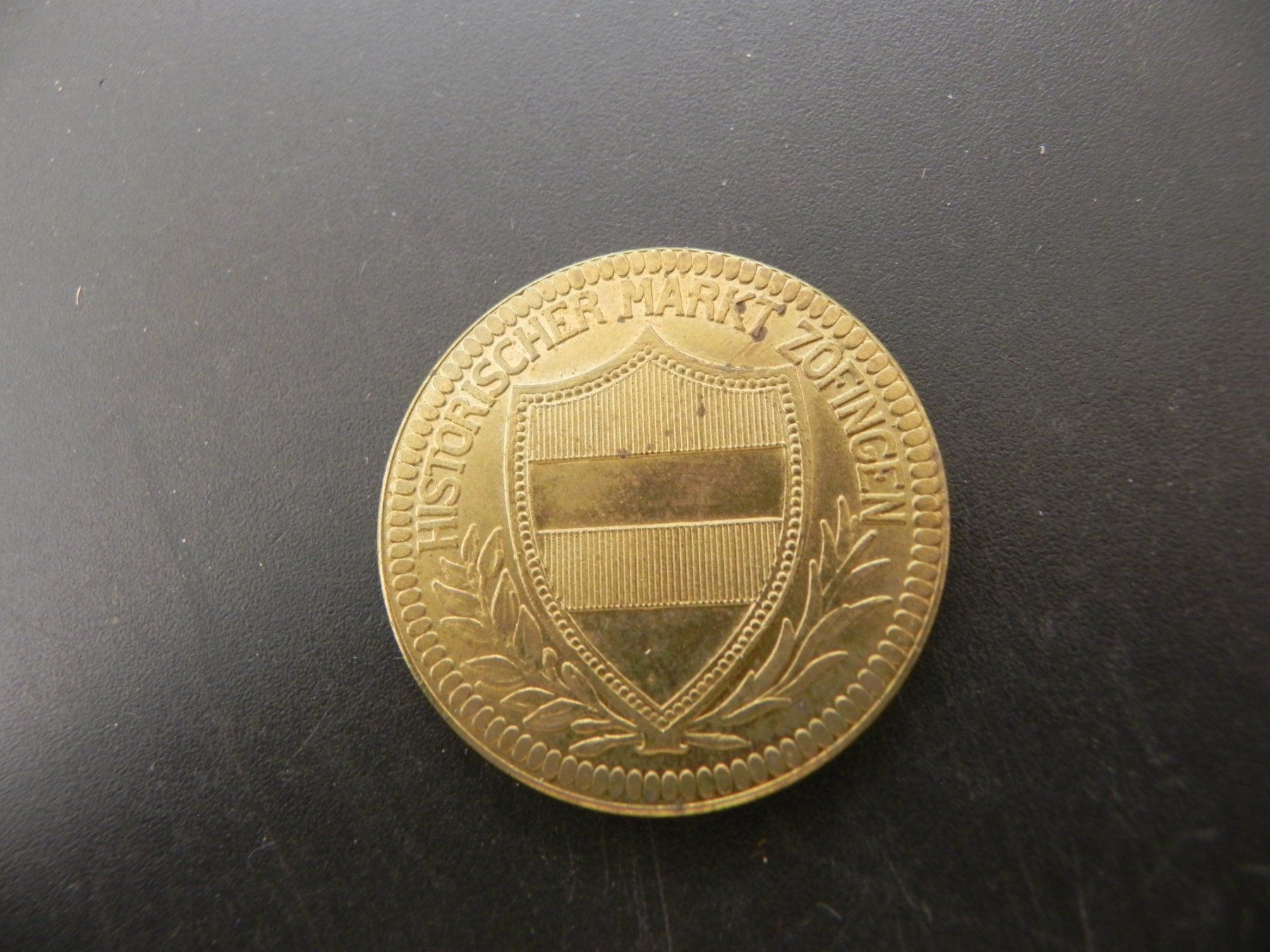 Medaglie: Medaille Zofingen 1 Taler 1987 – Usato da Biel/Bienne venduto da Gogolozi 1