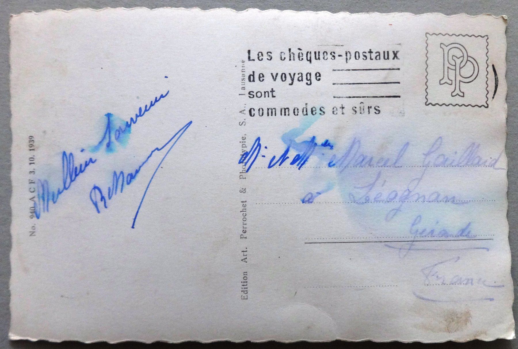 Cartoline postali: Vevey et Dts du Midi – Difettoso da Fétigny venduto da Billy2miny 1