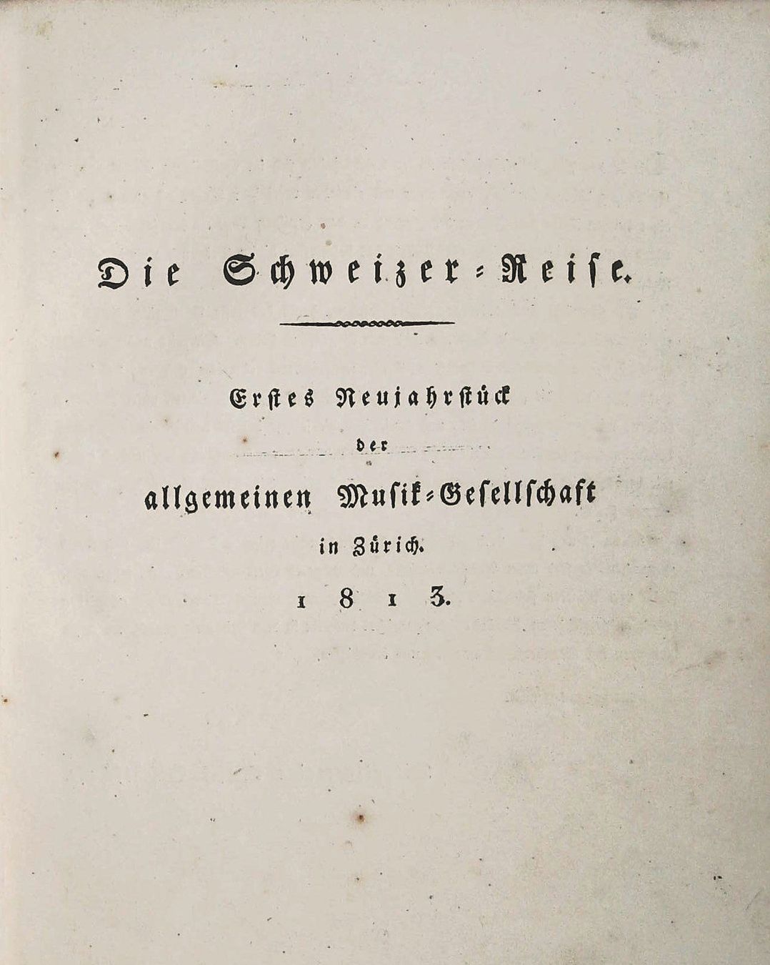 Stiche: Zürich Neujahrsblatt 1813 – Gebraucht aus Rafz von Helvet32 2