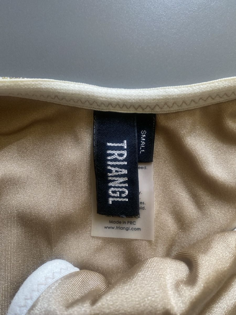 Costumi da bagno & Bikini: Bikini Triangl goldfarben Grösse S – Usato da Biel/Bienne venduto da TheLoulou 1