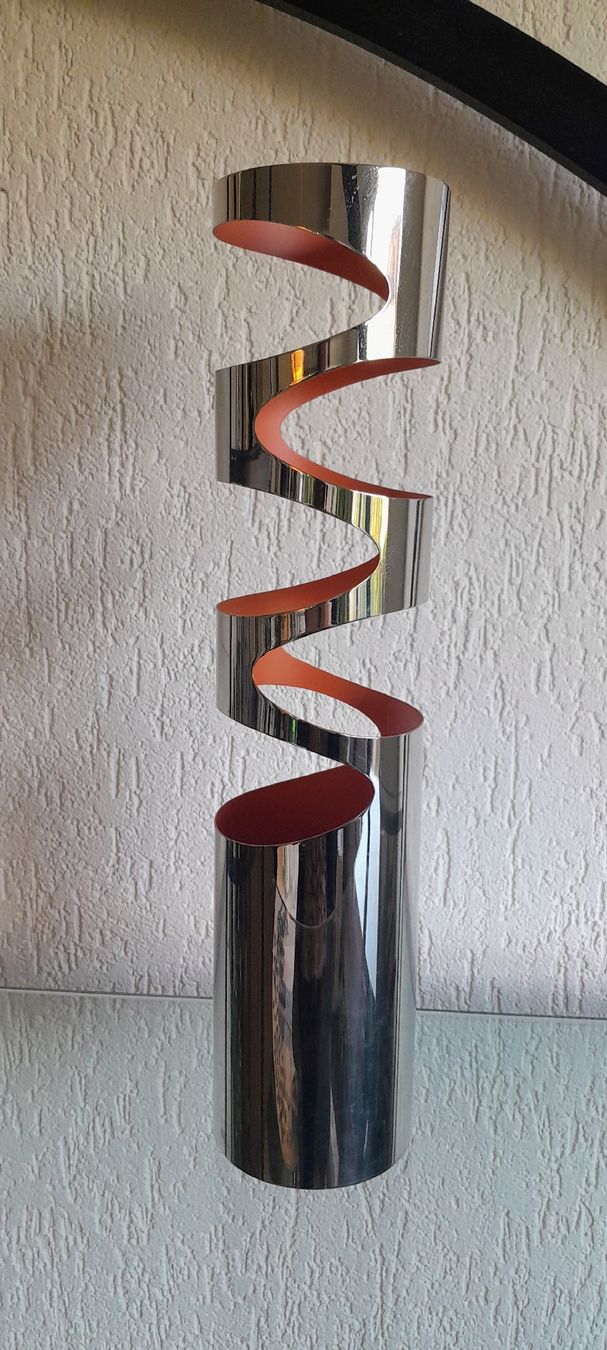 Vasi & Recipienti: Design Vase Philippi Spirale Chrom  – Usato da Zürich venduto da Janeway85