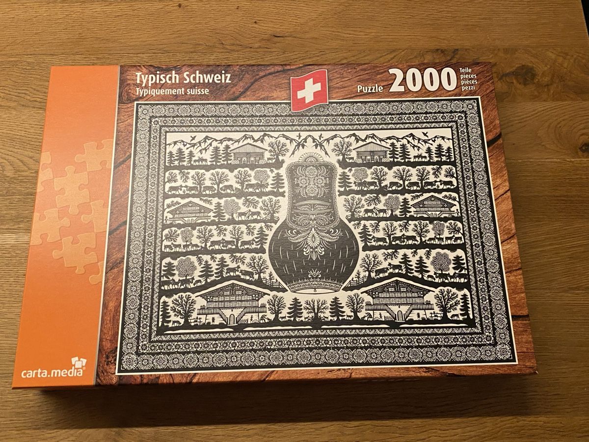 Puzzle: Puzzle - typisch Schweiz – Usato da Luzern venduto da roennimoos