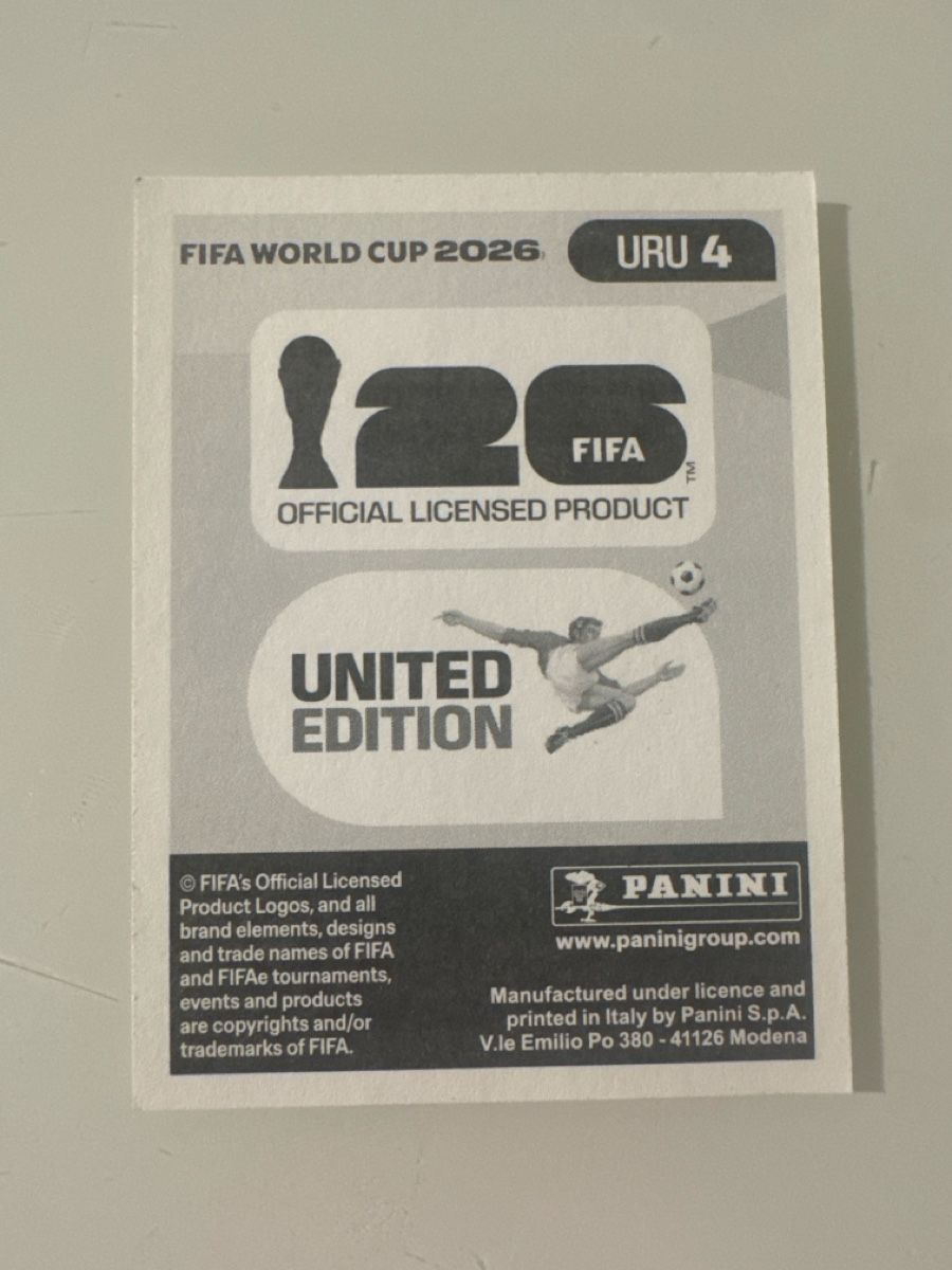 Panini Carte collezionabili: Panini 2026 Ronald Araujo URU4 – Nuovo (secondo la descrizione) da Bern venduto da akl_sy9s 1