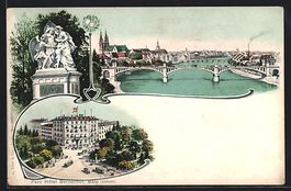 Litho Basel, Parc Hotel Bernerhof, Denkm