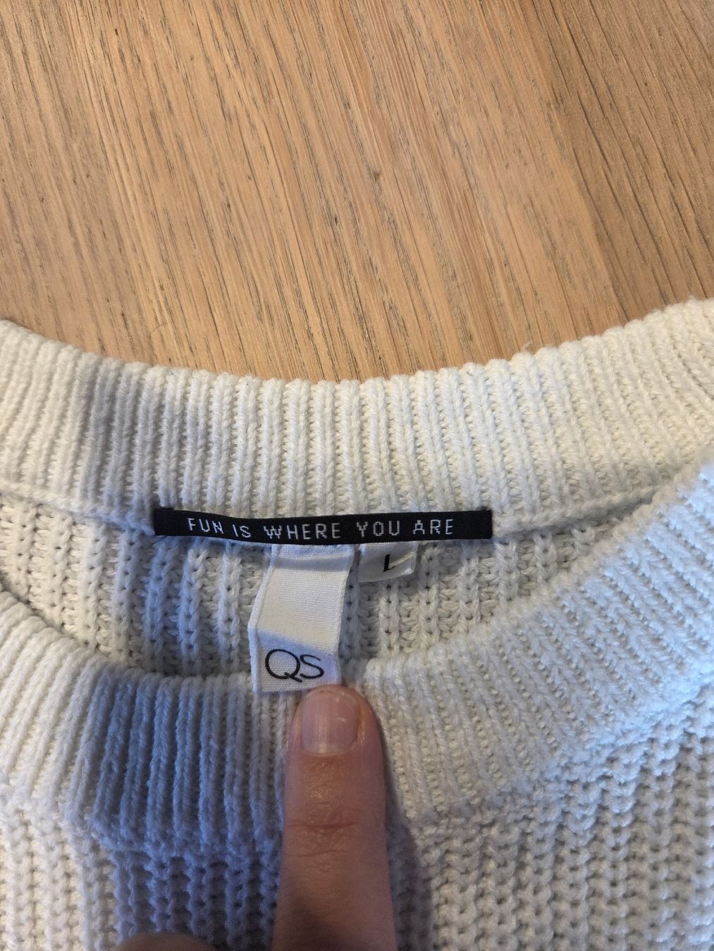 Maglioni & Felpe: Blue Seven Gr. 40 & QS Strickpullover Gr. L – Usato da Staad SG venduto da wk100 2