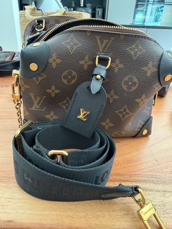 Louis Vuitton Tasche Monogram Canvas braun mit Kette