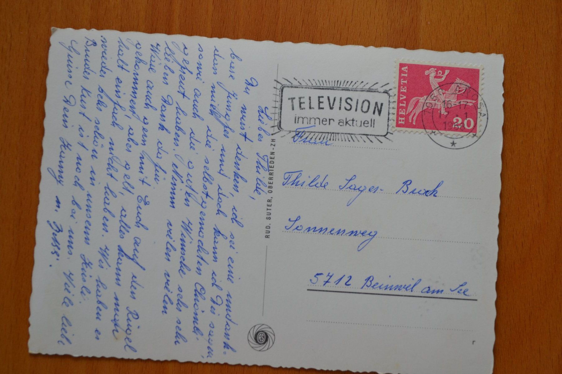 Cartoline postali: AK Arosa GR – Usato da Beinwil am See venduto da kajak55 1
