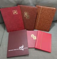 6 Stk. CH Briefmarken-/Dublettenalben