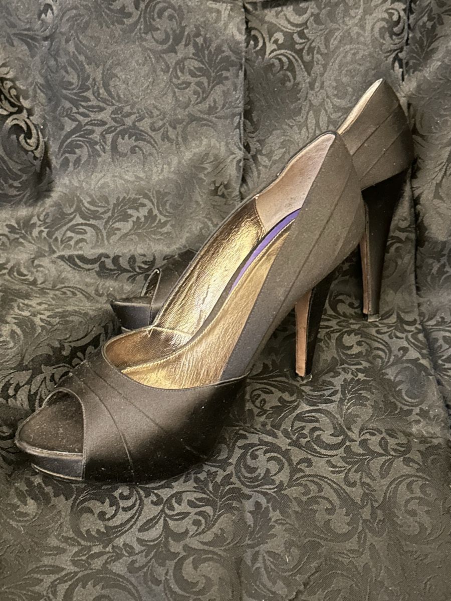 Navyboot Scarpe da donna: Navyboot Peeptoe High Heels 39 1/2 – Usato da Bern venduto da Maria003 1
