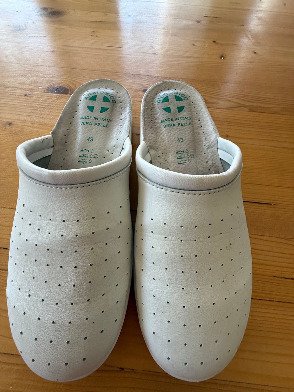 Scarpe da donna: Schuhe Grösse 43 Leder weiss – Usato da Kirchdorf AG venduto da coco123 3