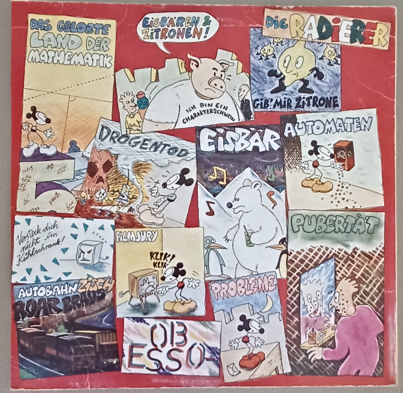 Dischi in vinile: Die RADIERER - Eisbären & Zitronen 1981 DE Post-Punk – Usato da Hägendorf venduto da Plattenhardt 1