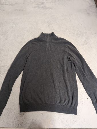 Herren Pullover, grau, Grösse M