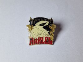Harley Davidson Pin Adler "Free to Fly"