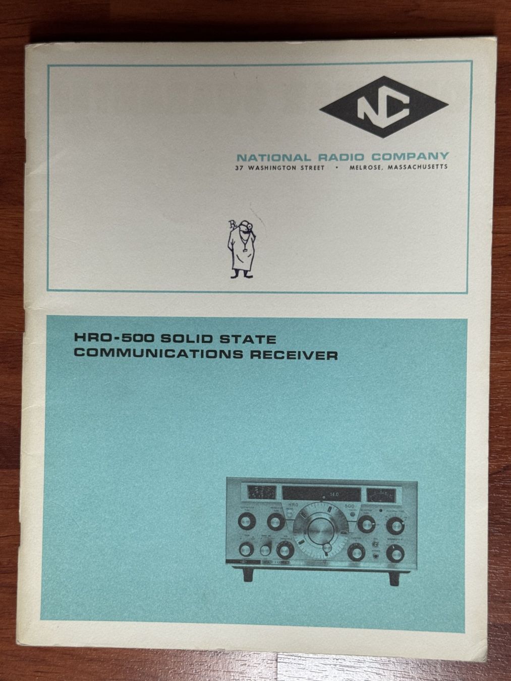 Radiocomunicazione: NC  HRO-500 Handbuch – Usato da Ins venduto da funkflieger