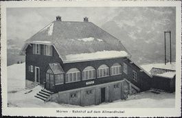 MÜRREN Bahnhof auf dem Allmendhubel