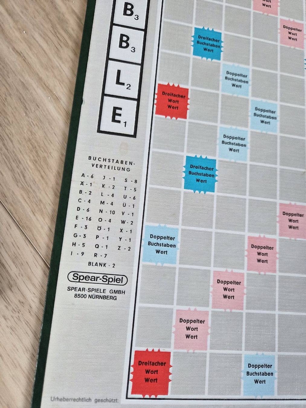 Giochi: Scrabble Classique - Jeu de société allemand – Usato da La Joux FR venduto da car_ck96 2