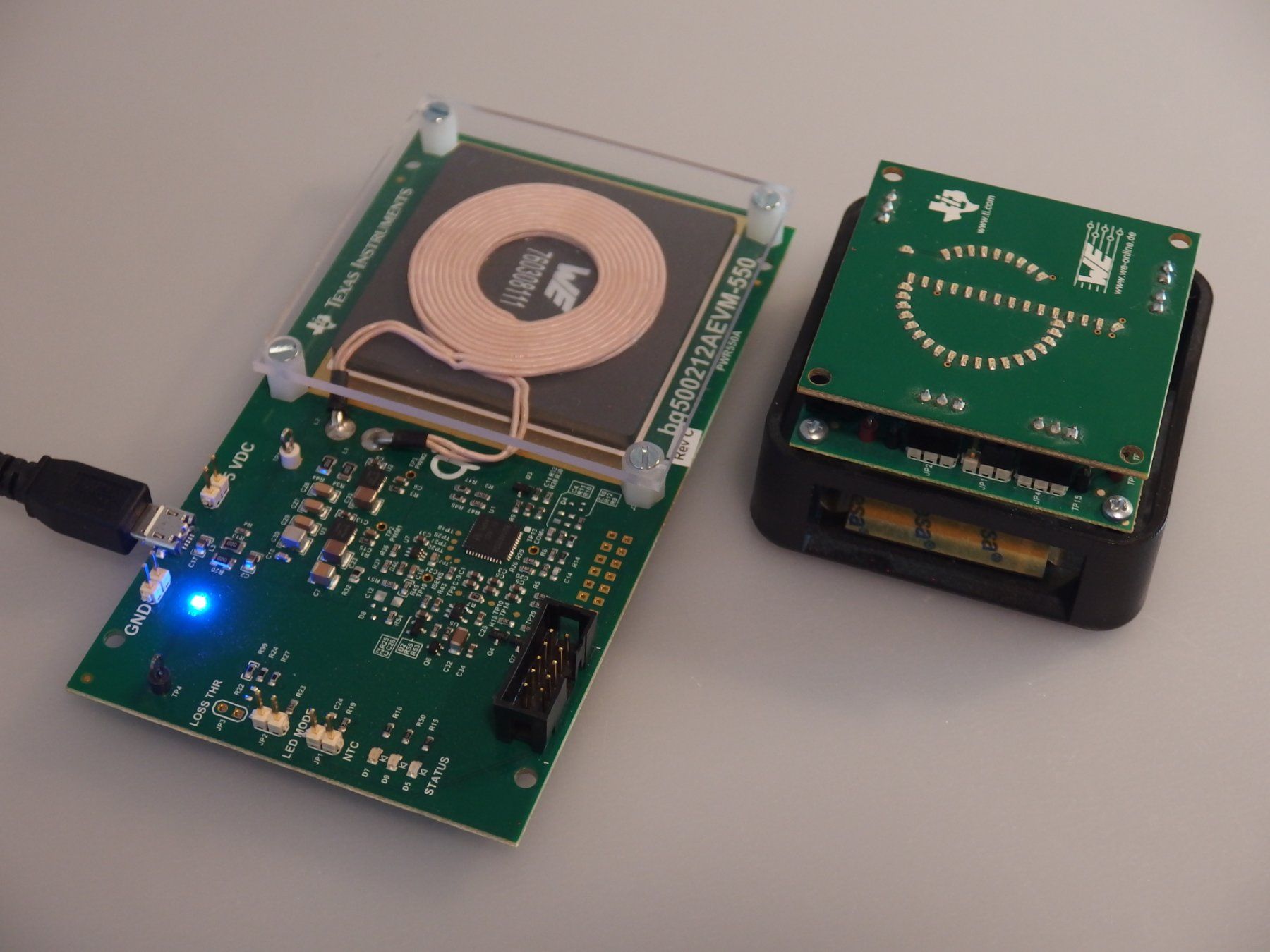 Würth Componenti elettronici: Würth Elektronik & Texas Instruments Wireless Power Demo Kit – Usato da Gwatt (Thun) venduto da Nocturnal_99 2