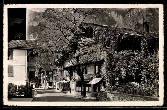 Ansichtskarten: AK Brienz, Dorfstrasse – Gebraucht aus Berlin von bartko-reher