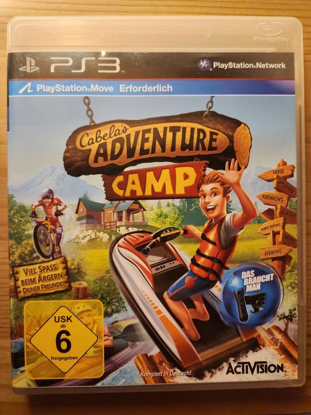 Giochi: PS3 - Cabela's Adventure Camp - Top Zustand! – Usato da Kandergrund venduto da BSD83