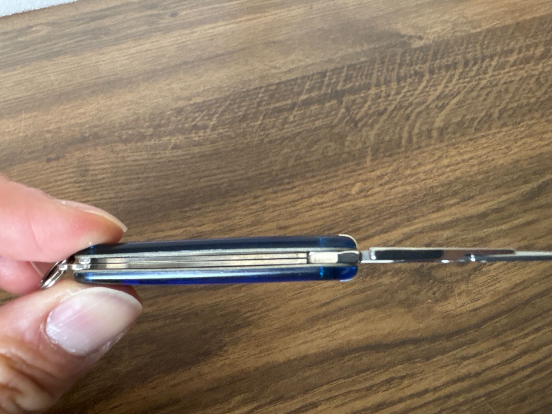 Victorinox Coltelli tascabile: VICTORINOX - Classic blue trans - Sackmesser – Usato da Andwil SG venduto da Rainboli 7