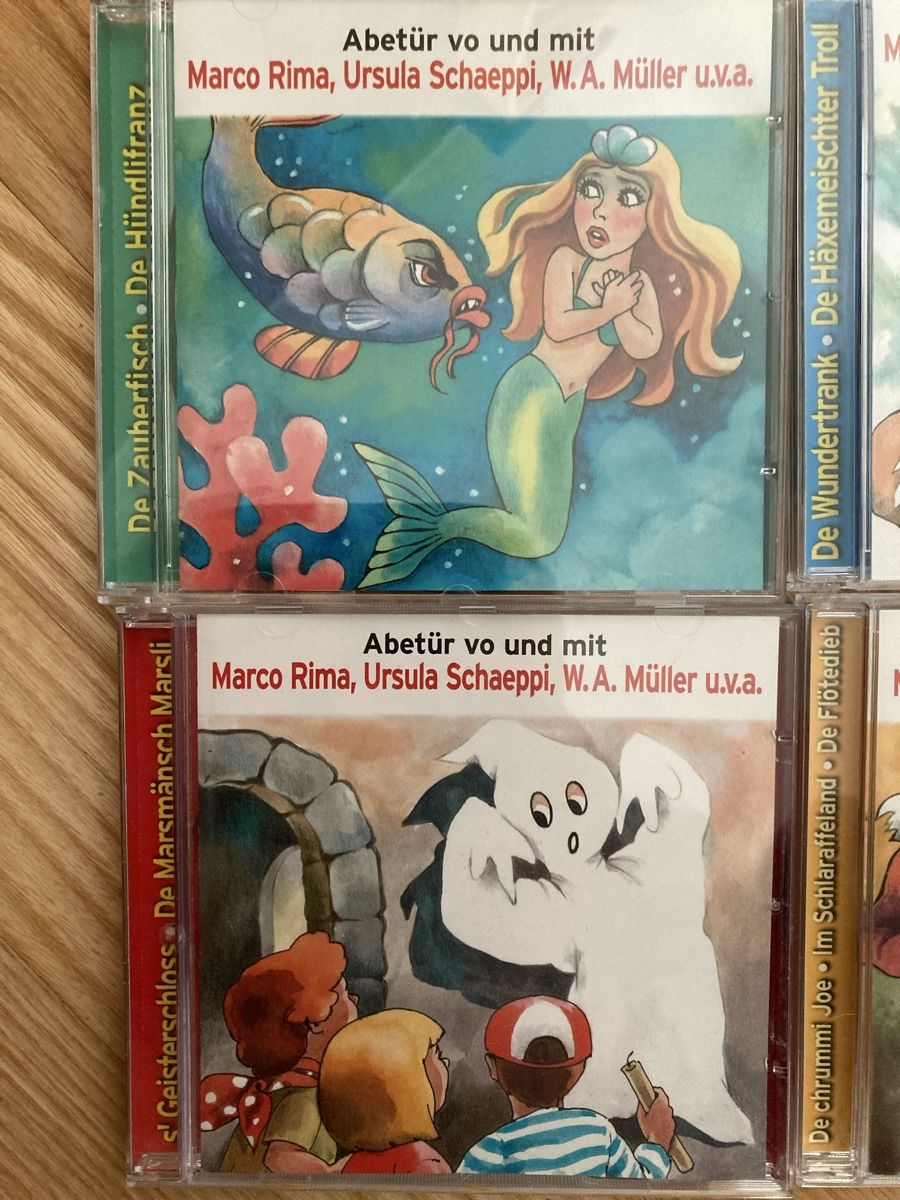 CD: 4x CD - mit Marco Rima, Ursula Schäppi, W.A. Müller – Usato da Fehraltorf venduto da stfan 1
